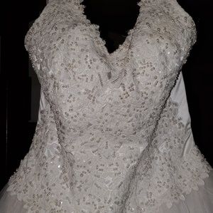 Wedding dress and Petticoat